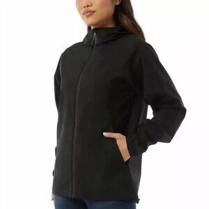 32 Degrees Cool Waterproof Rain Jacket Unisex (Black, X-Small/Small)